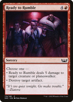 Ready to Rumble (119) [Streets of New Capenna] foil - Deck Out Gaming
