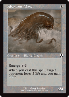Abundant Maw (Retro Frame) (329) [Innistrad Remastered] - Deck Out Gaming