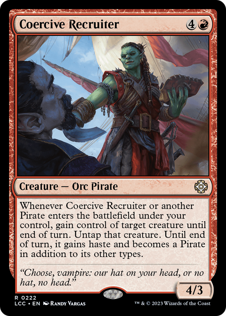 Coercive Recruiter (222) [The Lost Caverns of Ixalan Commander] - Deck Out Gaming