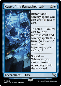 Case of the Ransacked Lab (45) [Murders at Karlov Manor] foil - Deck Out Gaming