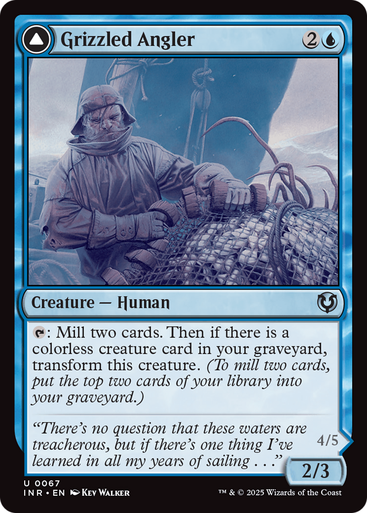 Grizzled Angler (67) [Innistrad Remastered] foil - Deck Out Gaming