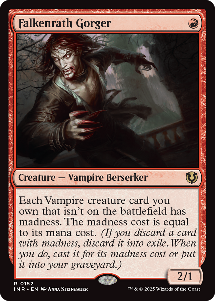Falkenrath Gorger (152) [Innistrad Remastered] - Deck Out Gaming
