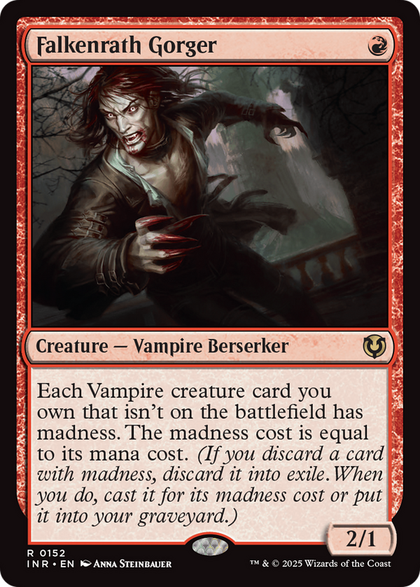 Falkenrath Gorger (152) [Innistrad Remastered] - Deck Out Gaming