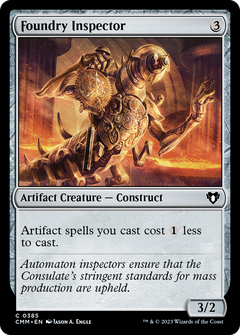 Foundry Inspector (385) [Commander Masters] - Deck Out Gaming