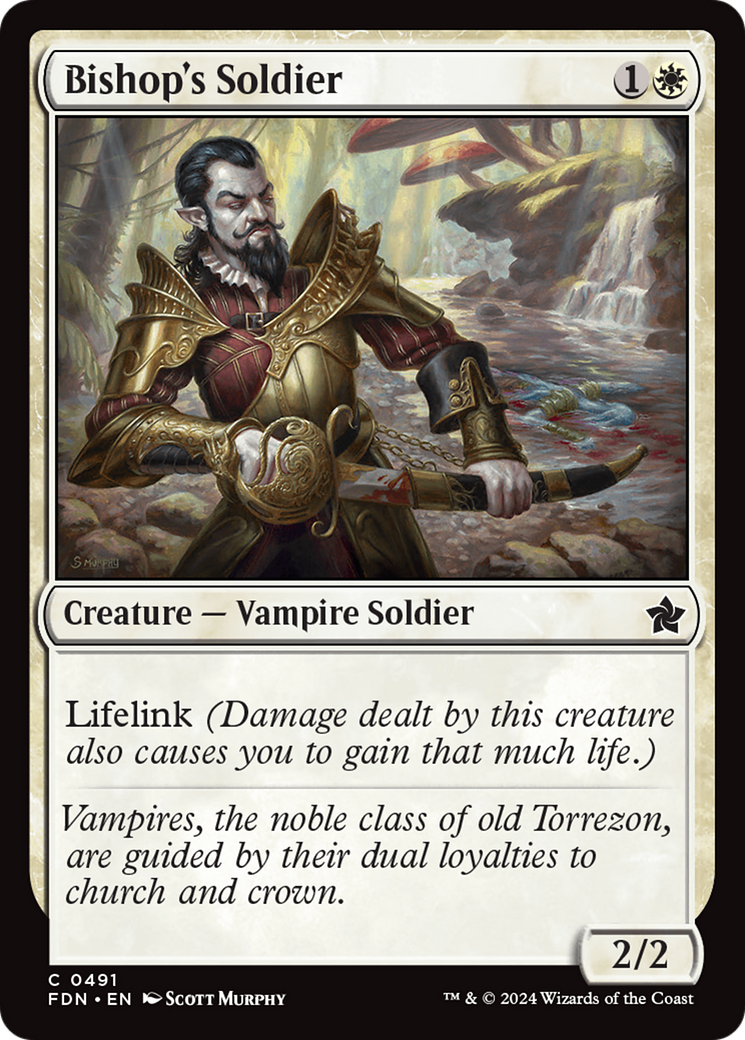 Bishop's Soldier (491) [Foundations] - Deck Out Gaming