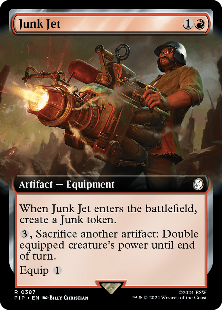 Junk Jet (Extended Art) (387) [Fallout] - Deck Out Gaming