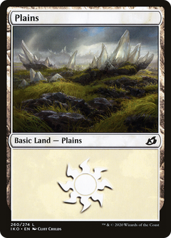 Plains (260) [Ikoria: Lair of Behemoths] - Deck Out Gaming