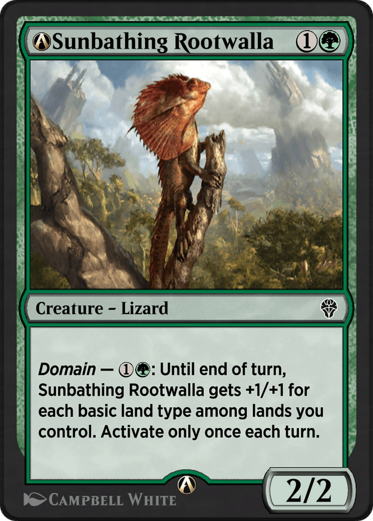 A-Sunbathing Rootwalla (A-181) [Dominaria United] - Deck Out Gaming