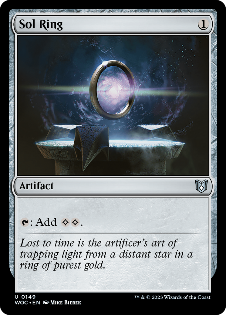 Sol Ring (149) [Wilds of Eldraine Commander] - Deck Out Gaming