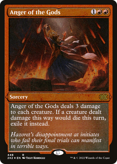 Anger of the Gods (Foil Etched) (448) [Double Masters 2022] foil - Deck Out Gaming