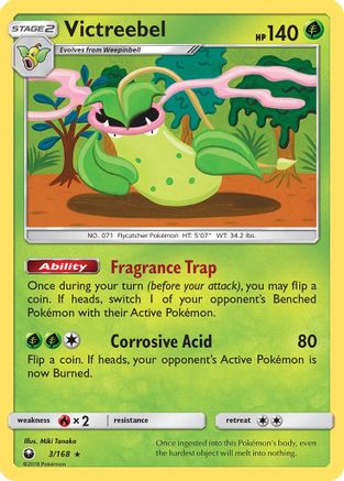 Victreebel (3) [SM - Celestial Storm] Reverse Holofoil - Deck Out Gaming