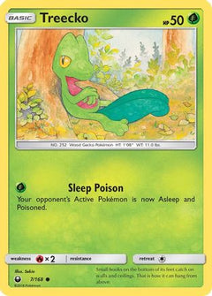Treecko (7) (7) [SM - Celestial Storm] Reverse Holofoil - Deck Out Gaming