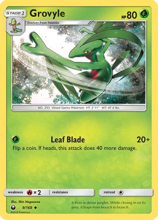 Grovyle (9) [SM - Celestial Storm] - Deck Out Gaming