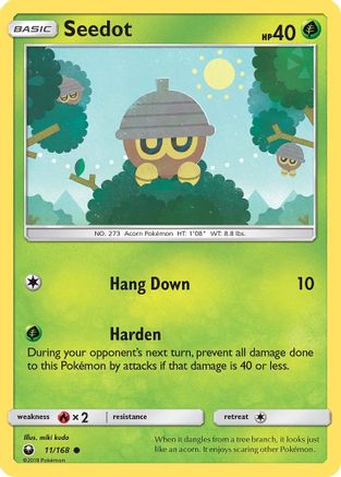 Seedot (11) (11) [SM - Celestial Storm] Reverse Holofoil - Deck Out Gaming