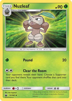 Nuzleaf (13) [SM - Celestial Storm] Reverse Holofoil - Deck Out Gaming