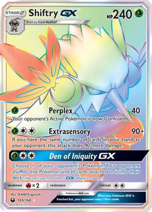Shiftry GX (Secret) (169) [SM - Celestial Storm] Holofoil - Deck Out Gaming