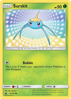 Surskit (15) [SM - Celestial Storm] Reverse Holofoil - Deck Out Gaming