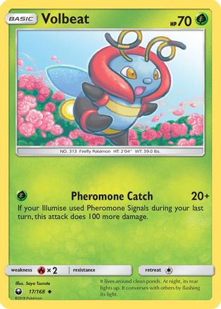 Volbeat (17) [SM - Celestial Storm] Reverse Holofoil - Deck Out Gaming