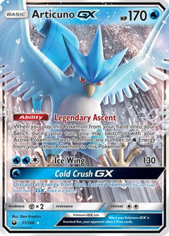 Articuno GX (31) [SM - Celestial Storm] Holofoil - Deck Out Gaming