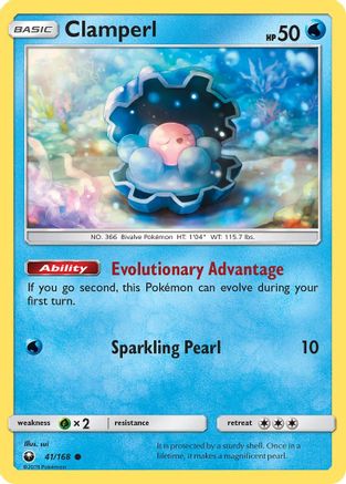 Clamperl (41) [SM - Celestial Storm] Reverse Holofoil - Deck Out Gaming