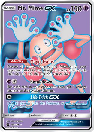Mr. Mime GX (Full Art) (156) [SM - Celestial Storm] Holofoil - Deck Out Gaming