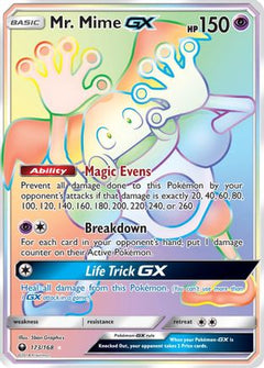 Mr. Mime GX (Secret) (173) [SM - Celestial Storm] Holofoil - Deck Out Gaming