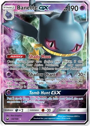 Banette GX (66) [SM - Celestial Storm] Holofoil - Deck Out Gaming