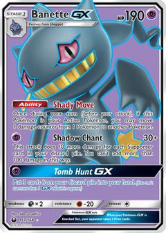 Banette GX (Full Art) (157) [SM - Celestial Storm] Holofoil - Deck Out Gaming