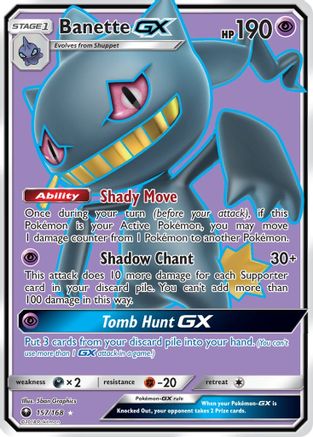 Banette GX (Full Art) (157) [SM - Celestial Storm] Holofoil - Deck Out Gaming