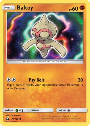 Baltoy (78) [SM - Celestial Storm] Reverse Holofoil - Deck Out Gaming