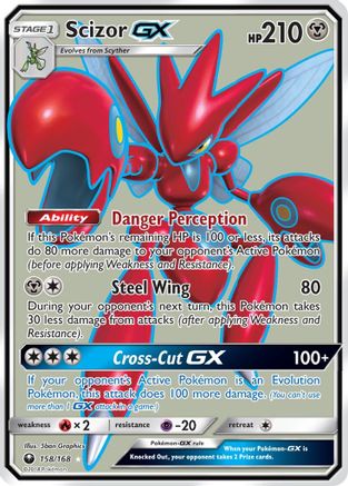 Scizor GX (Full Art) (158) [SM - Celestial Storm] Holofoil - Deck Out Gaming