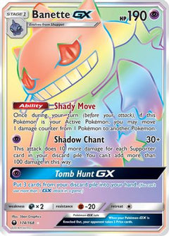 Banette GX (Secret) (174) [SM - Celestial Storm] Holofoil - Deck Out Gaming