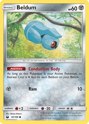 Beldum (92) (92) [SM - Celestial Storm] Reverse Holofoil - Deck Out Gaming
