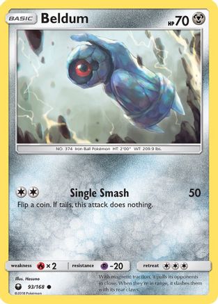 Beldum (93) (93) [SM - Celestial Storm] Reverse Holofoil - Deck Out Gaming