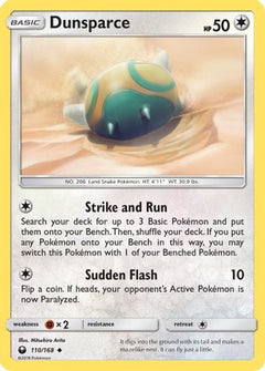 Dunsparce (110) [SM - Celestial Storm] Reverse Holofoil - Deck Out Gaming
