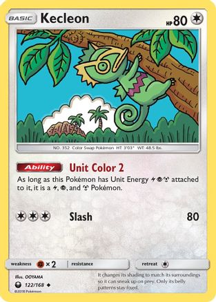 Kecleon (122) [SM - Celestial Storm] Reverse Holofoil - Deck Out Gaming