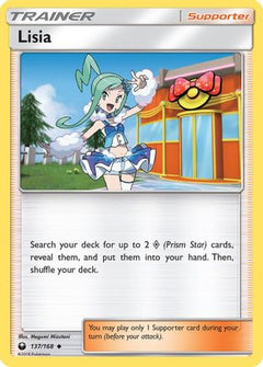 Lisia (137) [SM - Celestial Storm] Reverse Holofoil - Deck Out Gaming