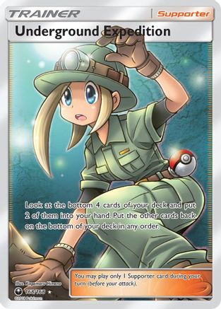Underground Expedition (Full Art) (168) [SM - Celestial Storm] Holofoil - Deck Out Gaming