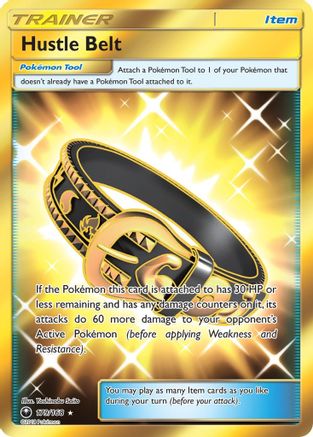 Hustle Belt (Secret) (179) [SM - Celestial Storm] Holofoil - Deck Out Gaming