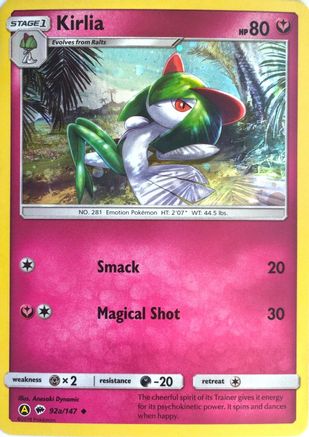 Kirlia - 92a/147 [Alternate Art Promos] - Deck Out Gaming