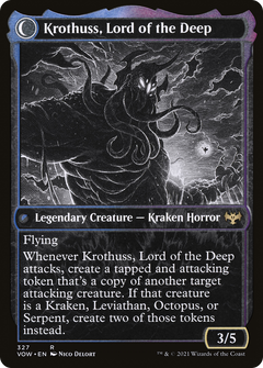 Runo Stromkirk // Krothuss, Lord of the Deep (327) [Innistrad: Crimson Vow] foil - Deck Out Gaming