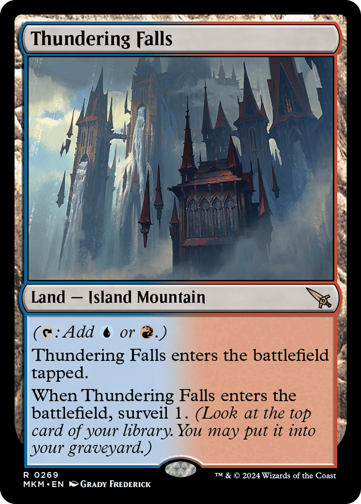 Thundering Falls (269) [Murders at Karlov Manor] - Deck Out Gaming