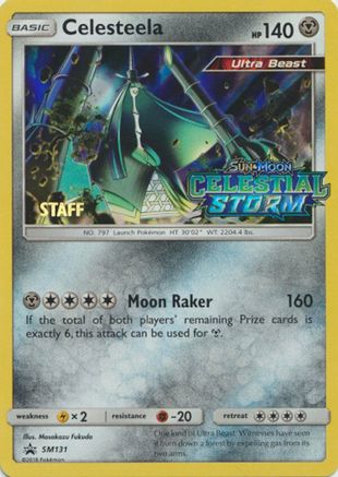 Celesteela - SM131 (Prerelease) [Staff] (SM131) [SM Promos] Holofoil - Deck Out Gaming