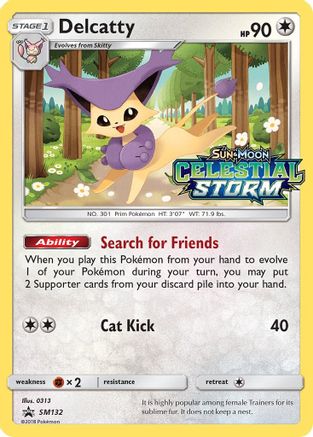 Delcatty - SM132 (Prerelease) (SM132) [SM Promos] Holofoil - Deck Out Gaming