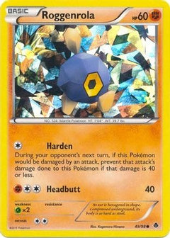 Roggenrola - 49/98 (Cracked Ice Holo) (49) [Blister Exclusives] Holofoil - Deck Out Gaming