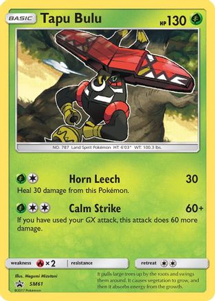 Tapu Bulu - SM61 (SM61) [SM Promos] Holofoil - Deck Out Gaming