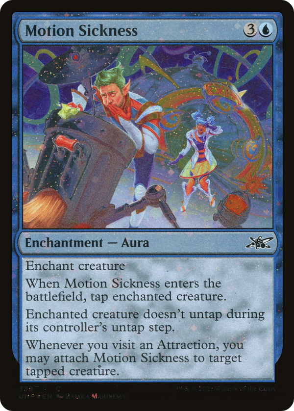 Motion Sickness (Galaxy Foil) (339) [Unfinity] foil - Deck Out Gaming