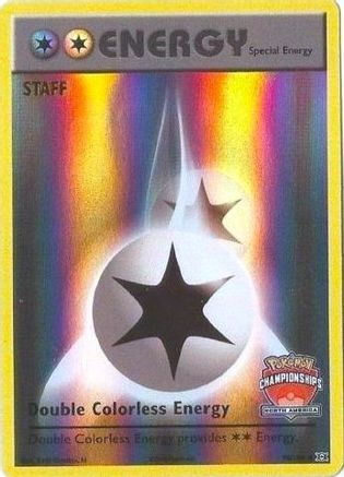 Double Colorless Energy - 90/108 (North America Championships) [Staff] (90) [League & Championship Cards] Reverse Holofoil - Deck Out Gaming