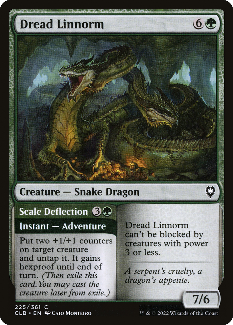 Dread Linnorm (225) [Commander Legends: Battle for Baldur's Gate] - Deck Out Gaming