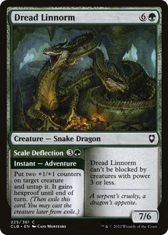 Dread Linnorm (225) [Commander Legends: Battle for Baldur's Gate] foil - Deck Out Gaming